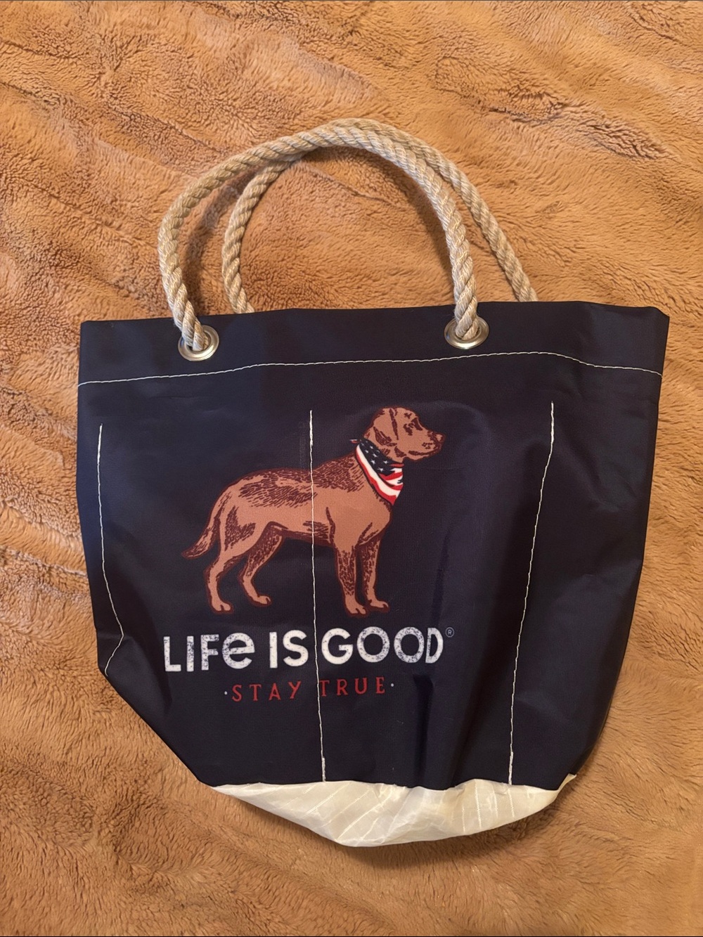 Life Is Good/Sea Bags Maine Drink Holder with Rope Handles